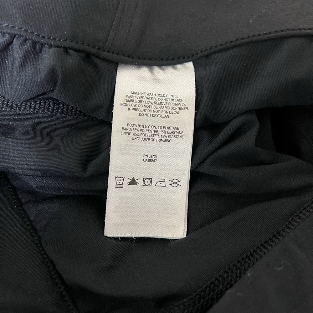 Columbia Skort Womens Small Black Omni Shield Advanced Repellency Hiking Trails - Picture 9 of 13